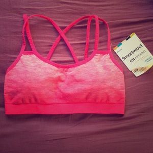 Smartwool PhD seamless strappy sports bra - NWT